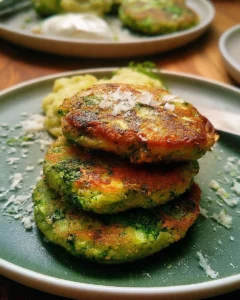 Recette simple de galettes de brocoli croustillantes et saines