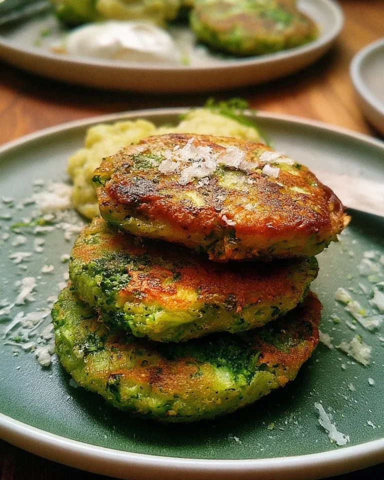 Recette simple de galettes de brocoli croustillantes et saines
